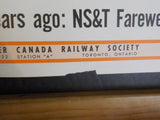 Upper Canada Railway Society Newsletter #412 February 1984 NS&T farewell 25 yrs