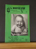 The Whistle Stop 1950 June  O Gauge Model Railroading Wm K Walters What happened