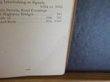 FERROCARRIL SUD PACIFICO DE MEXICO Rules & Regulations 1909 Missing pg 94-97