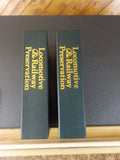 Locomotive & Railway Preservation  Slip jackets Boxes magazine storage Lot of 2