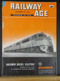 Railway Age 1947 December 13 Baldwin Diesel Electric Torn Cover