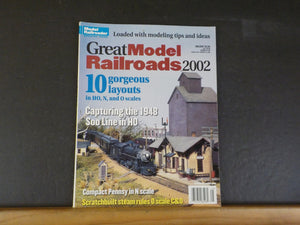 Great Model Railroads 2002 SOO Line PRR Layouts Scratchbuilt steam more