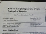 Rumors & Sightings on and around Springfield Terminal Vol 2 Issue 18 1996 Decemb