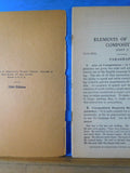 ICS Elements of English Composition 3078 Lot of 2 booklets International Corresp