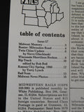 Midwestern Rails 1980 June Vol.6 No.6 Issue 57 Roster: Milwaukee Road