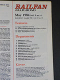 Railfan & Railroad Magazine 1984 May Steam Today in Texas