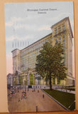 Postcard Michigan Central Depot Detroit Postmarked 1915  Card #184 To Browning