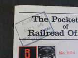 Pocket List of Railroad Officials #324 1975 4thquarter