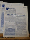 News from the National Association of Railroad Passengers 1983 Lot of 10: