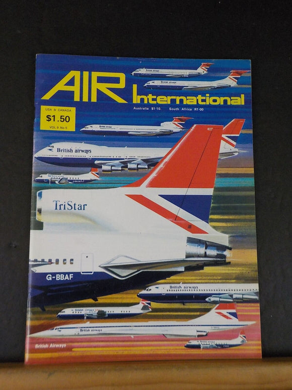 Air International Magazine Vol 9 # 5 1975 November British Airways- One Day