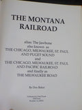 Montanal Railroad Alias: the Jawbone by Don Baker Hard Cover Notice front cover