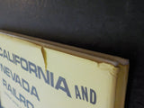 California and Nevada Railroad Narrow Gauge in the East Bay Erle C Hanson SIGNED