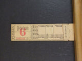 Johnston Traction Co. Ticket Book And Single Ticket