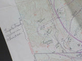 Map Cajon Quadrangle California San Bernardino Co. Topographic Map 1956