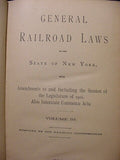 General Railroad Laws of the State of New York Volume 3 Session of the Legislatu