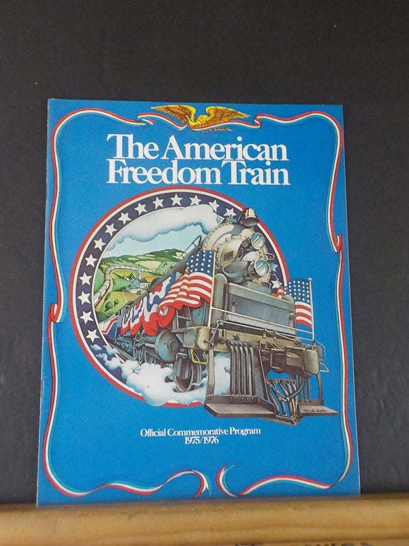 American Freedom Train Official Commemorate Program 1975/1976