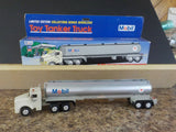 Mobil Toy Tanker Truck 1993 Collector Series Serialized Original Box
