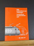 SBB Lokomotiven und Trieb Wagen  Locomotives Et Auto Motrices CFF 1995 Red SoftC