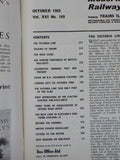 Modern Railways 1962 October Focus On B.R. Passenger Stations Victoria Tube Lond