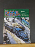 Model Railroading 1985 July August Freight cars Drainage ditches Rocks Embankmen
