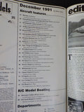 Flying Models Magazine Bound Vol. 96 January 1991-December 1991. Published By Ha