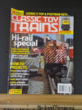Classic Toy Trains 2009 November Simple scenery Install modern end of train devi