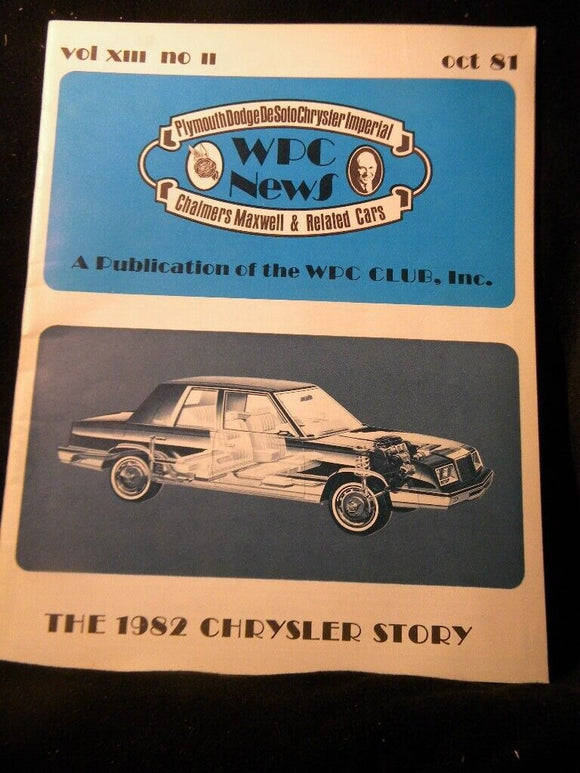 WPC News 1981 October The 1982 Chrysler Story