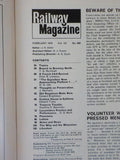 Railway Magazine 1975 February Branch to Bromley North French 2-6-0 Revival