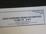 Great Northern Goat Reference Sheet #131 Steam Locomotives Class F-8, 2-8-2