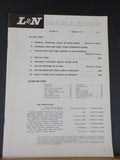 Louisville & Nashville Employee Magazine L&N 1971 February  No covers