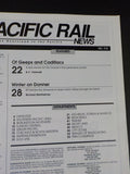 Pacific Rail News #315 1990 February RIchard Steinheimer Winter on Donner