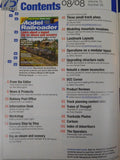 Model Railroader Magazine 2008 August Plaster rocks Learn about a layout big on