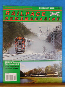 Rail Pace News Magazine 2009 December Railpace CSX R&FP Subdivision NS F units