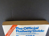 Official Railway Guide 1984 November North American travel edition