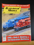 Railroad Model Craftsman Magazine 2002 September Docksider makeover Tank car ste