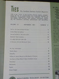 Ties Southern Railway Employee Magazine 1961 November Lumber rides the Southern