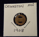 Token MN Crookston 190B Crookston Transportation Co Good for one fare