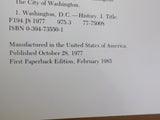 City of Washington by the Junior League of Washington Illustrated History SoftCo