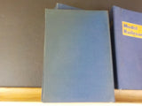 Model Railroader Magazine Binders 5 approx 3 inch binders with rods Blue USED
