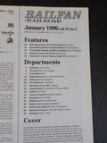 Railfan & Railroad Magazine 1996 January Yesterday's colorful diesels today