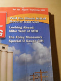 O Gauge Railroading 2009 #233-239 7 issues 2 & 3 Rail Journal Magazine