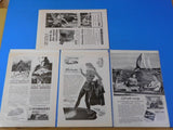 Ads Milwaukee Road Lot #1 Advertisements from various magazines (10)