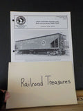 Great Northern Goat Reference Sheet #189 June 1992 Hopper cars multi-service