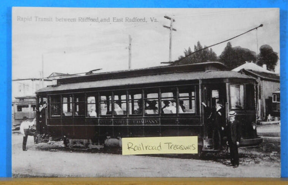 Photo Radford Water Power Company Rapid Transit #5 5 ½ x 3 ½
