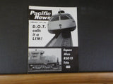 Pacific News #136 February 1973 Pacific Rail News LIM Expee Alco RSD15 trio