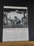 Model Craftsman RMC 1938 August Outdoor Railroads B&M Pacific Loco Cut out scene