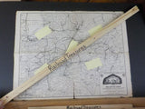 Map Central ELectric Traffic Association 1912-1923 REPRODUCED 1941