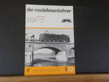 Der Modelleisenbahner 1972 Januar Trade journal for model railroaders