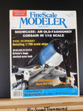 FineScale Modeler 1990 March Britain Shelled area tank Corsair Detailing ships