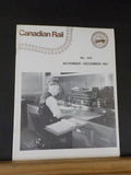 Canadian Rail #425 November-December 1991 Railway Telegraph  & Telephone